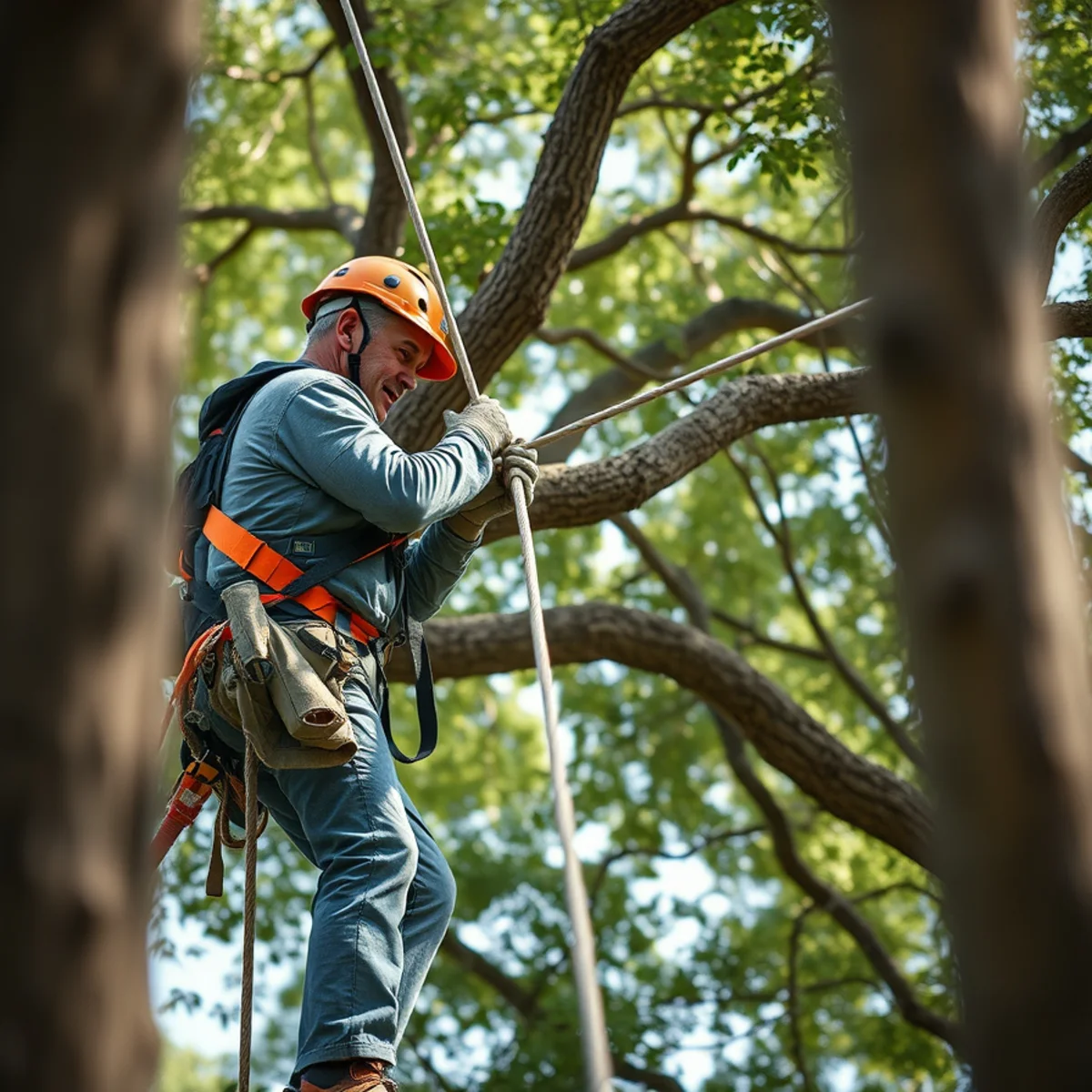 Cabling and Bracing Multi-Trunk Cedar Elms: Preventing Catastrophic Trunk Splitting - Understanding Co-Dominant Trunks and Structural Cleavage in Cedar Elms