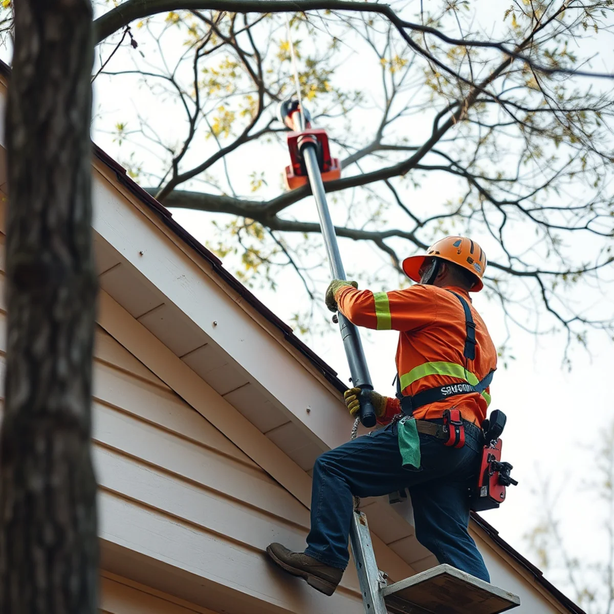 ANSI A300 precision rigging and safety gear for canopy elevating & roof clearance in North Texas