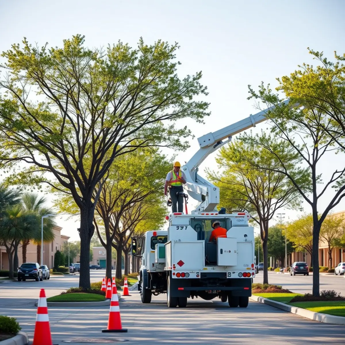 Commercial Grounds Tree Care in Lewisville TX - YardaBella Home Services