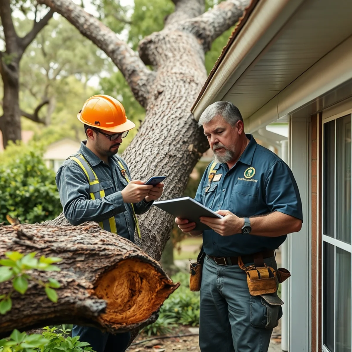 Insurance Claim Tree Removal in Lewisville TX - YardaBella Home Services