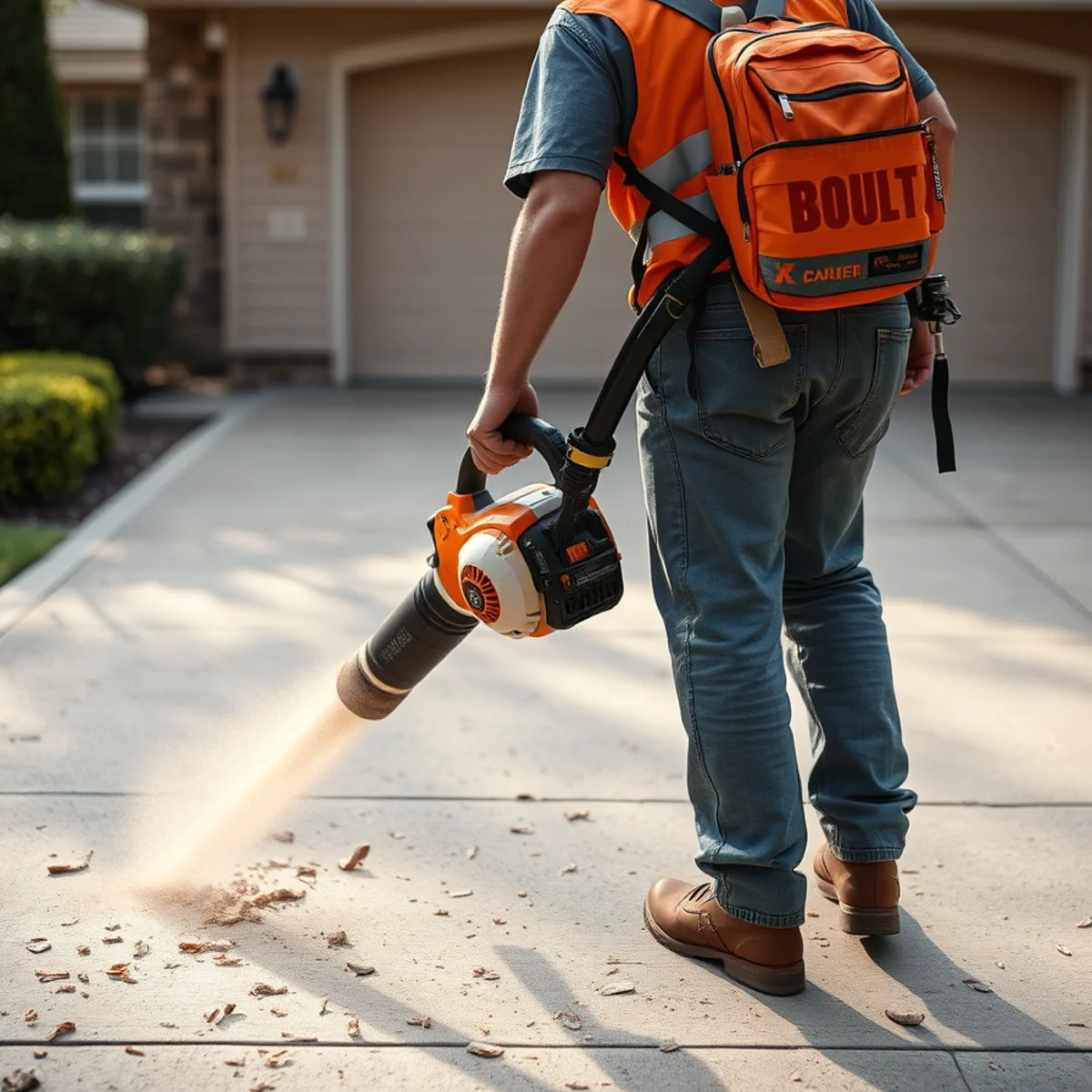 Certified tree care specialist performing residential yard care & cleanup in Lewisville TX