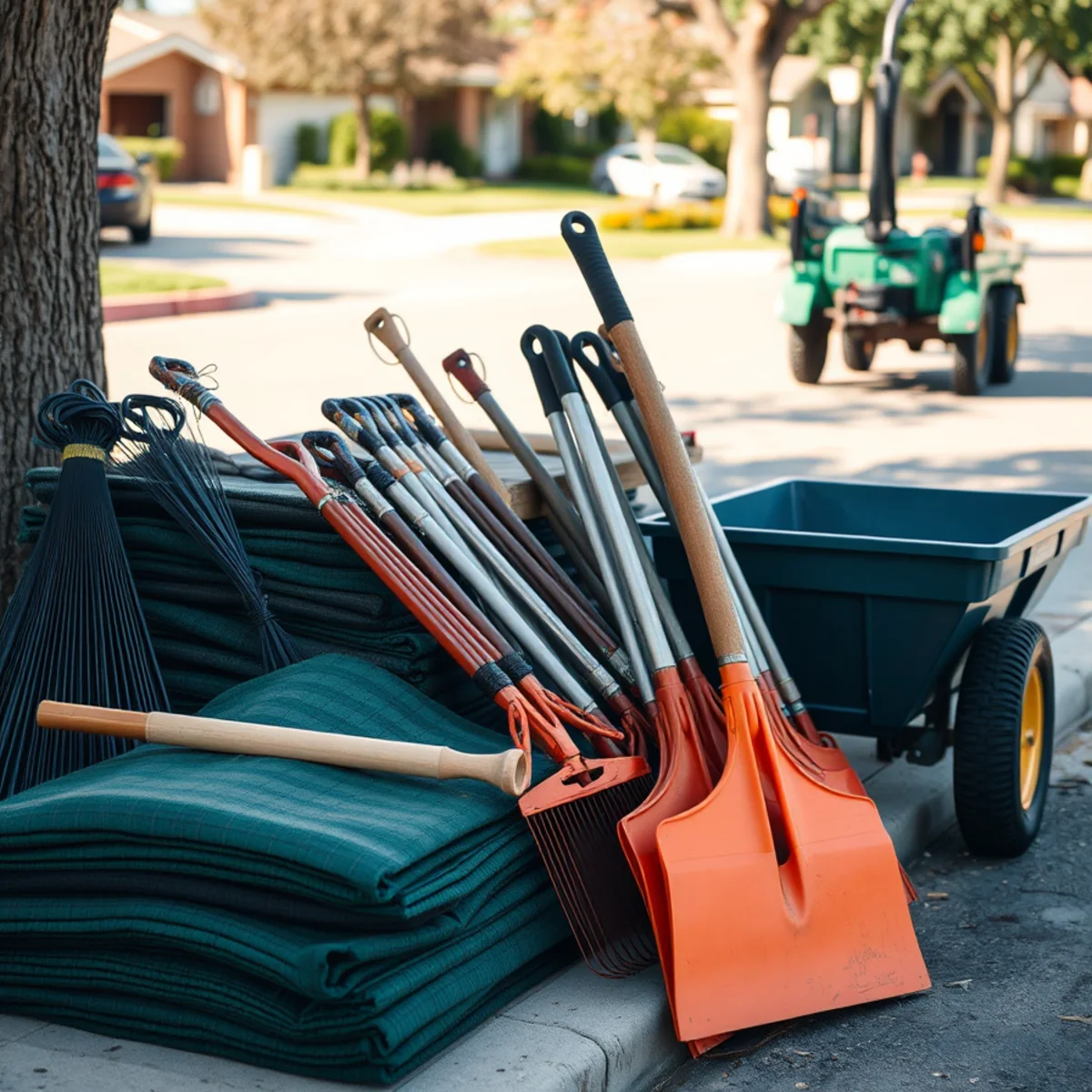 ANSI A300 precision rigging and safety gear for residential yard care & cleanup in North Texas