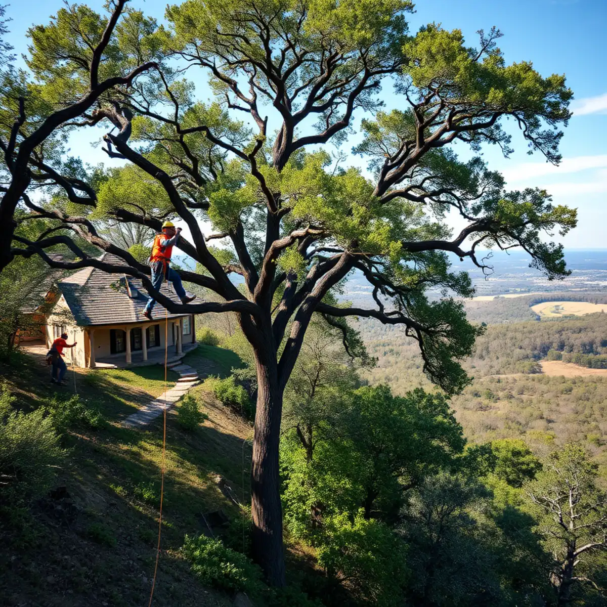 Professional tree care and canopy protection in Aledo TX