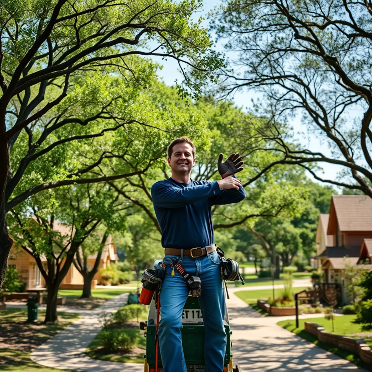 Professional tree care and canopy protection in Allen TX