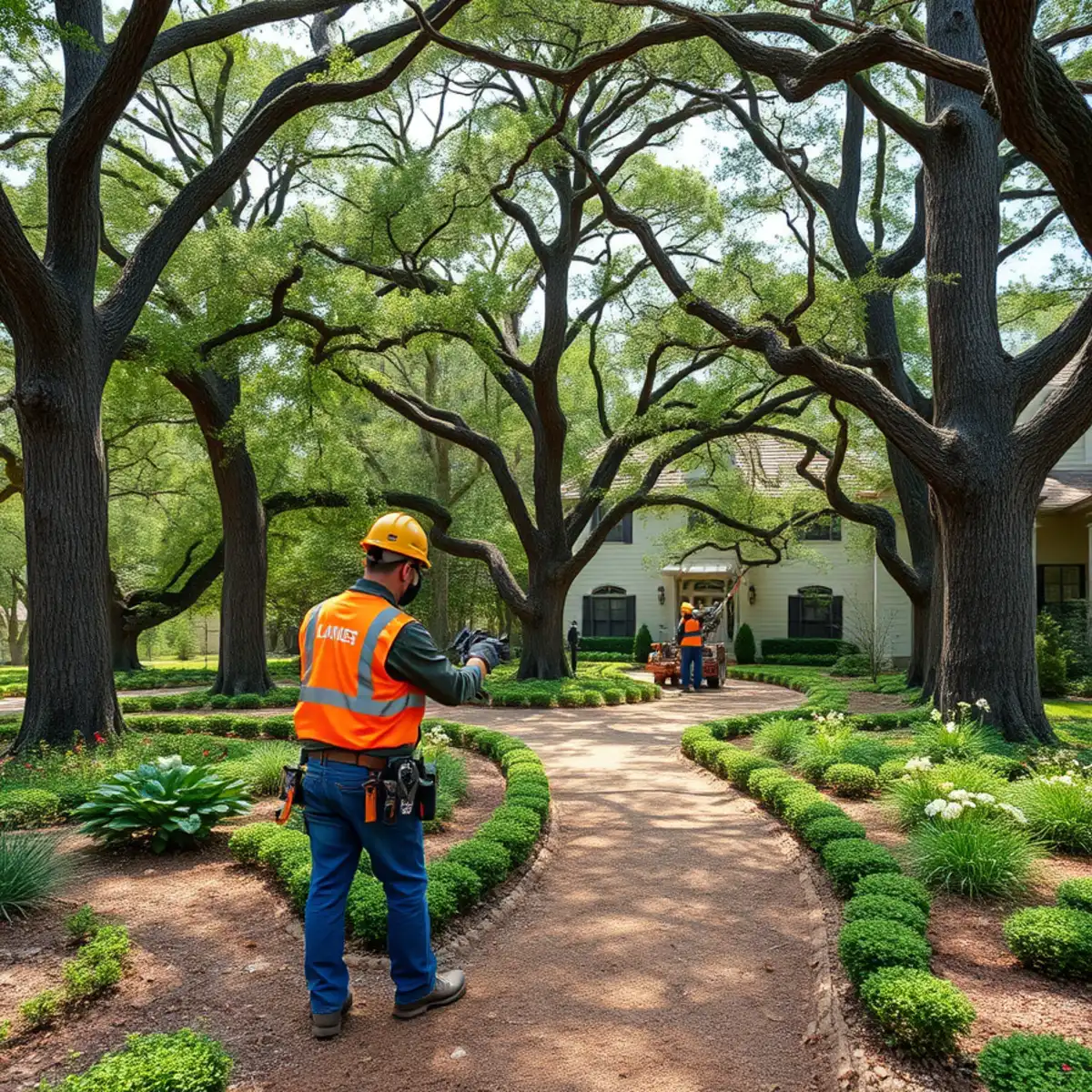 Professional tree care and canopy protection in Flower Mound TX