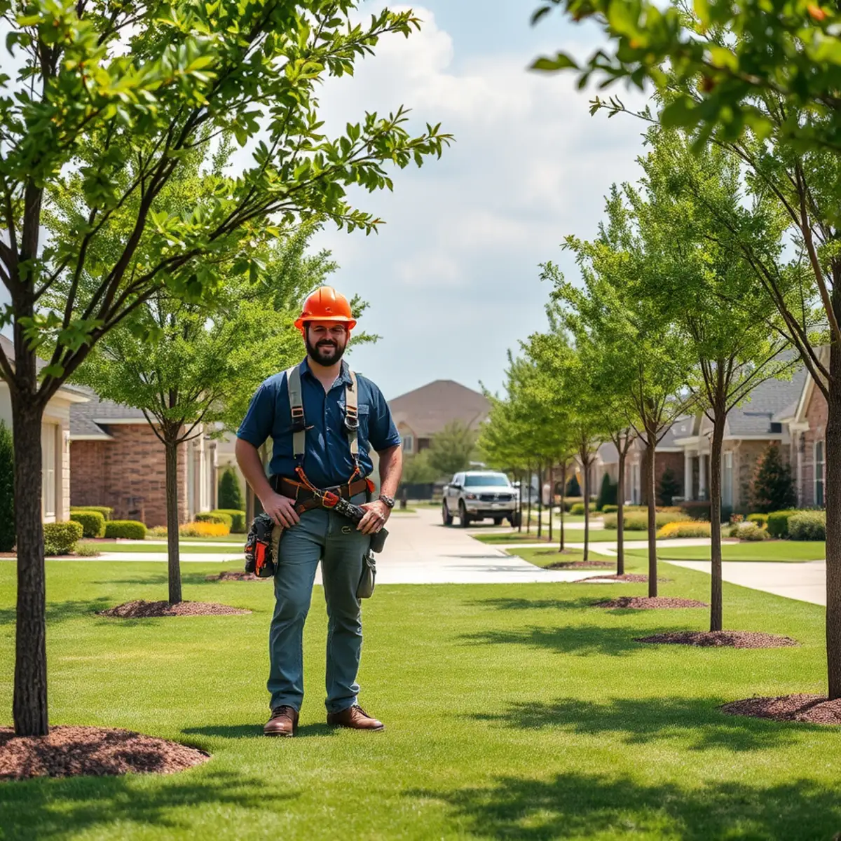 Professional tree care and canopy protection in Frisco TX