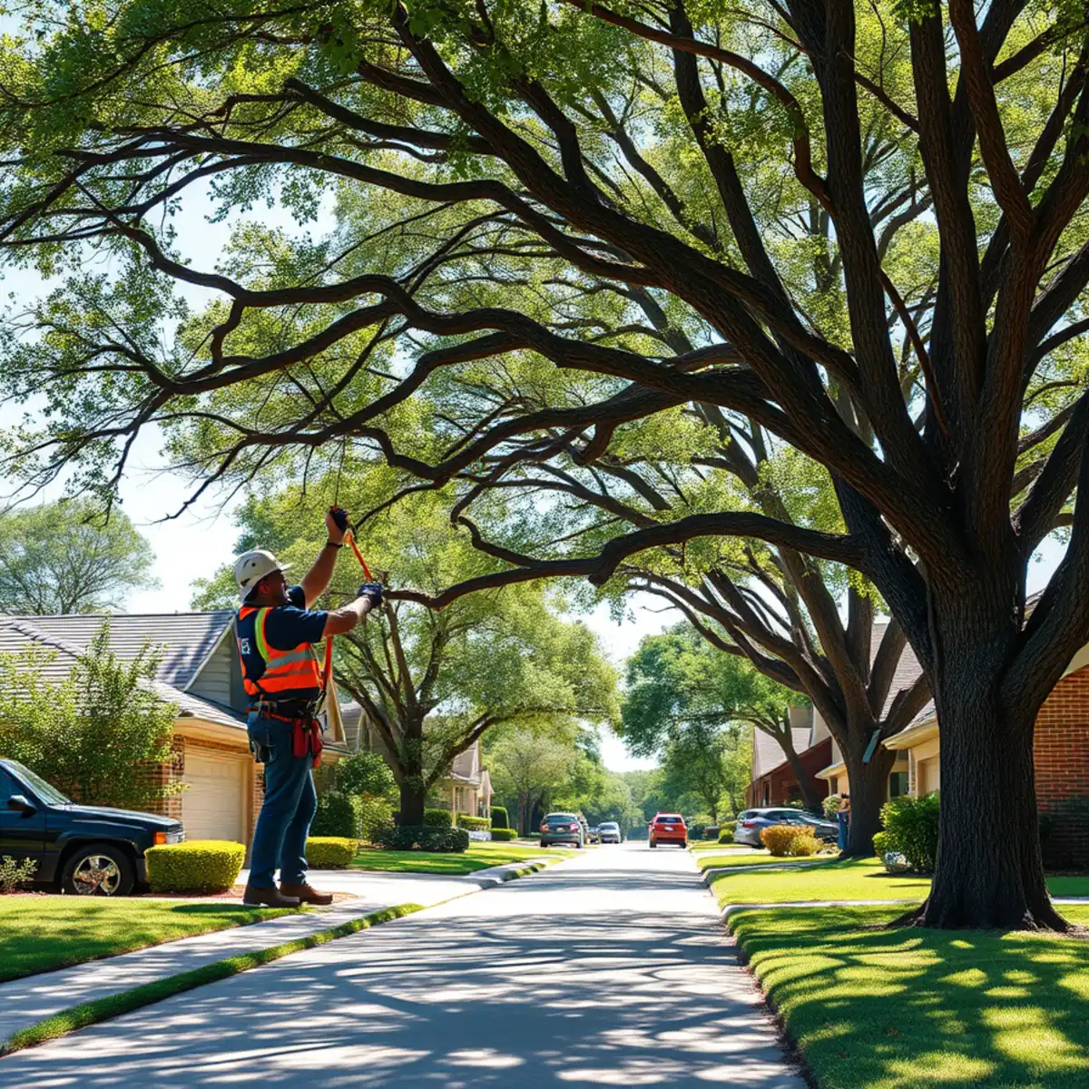 Professional tree care and canopy protection in Grand Prairie TX