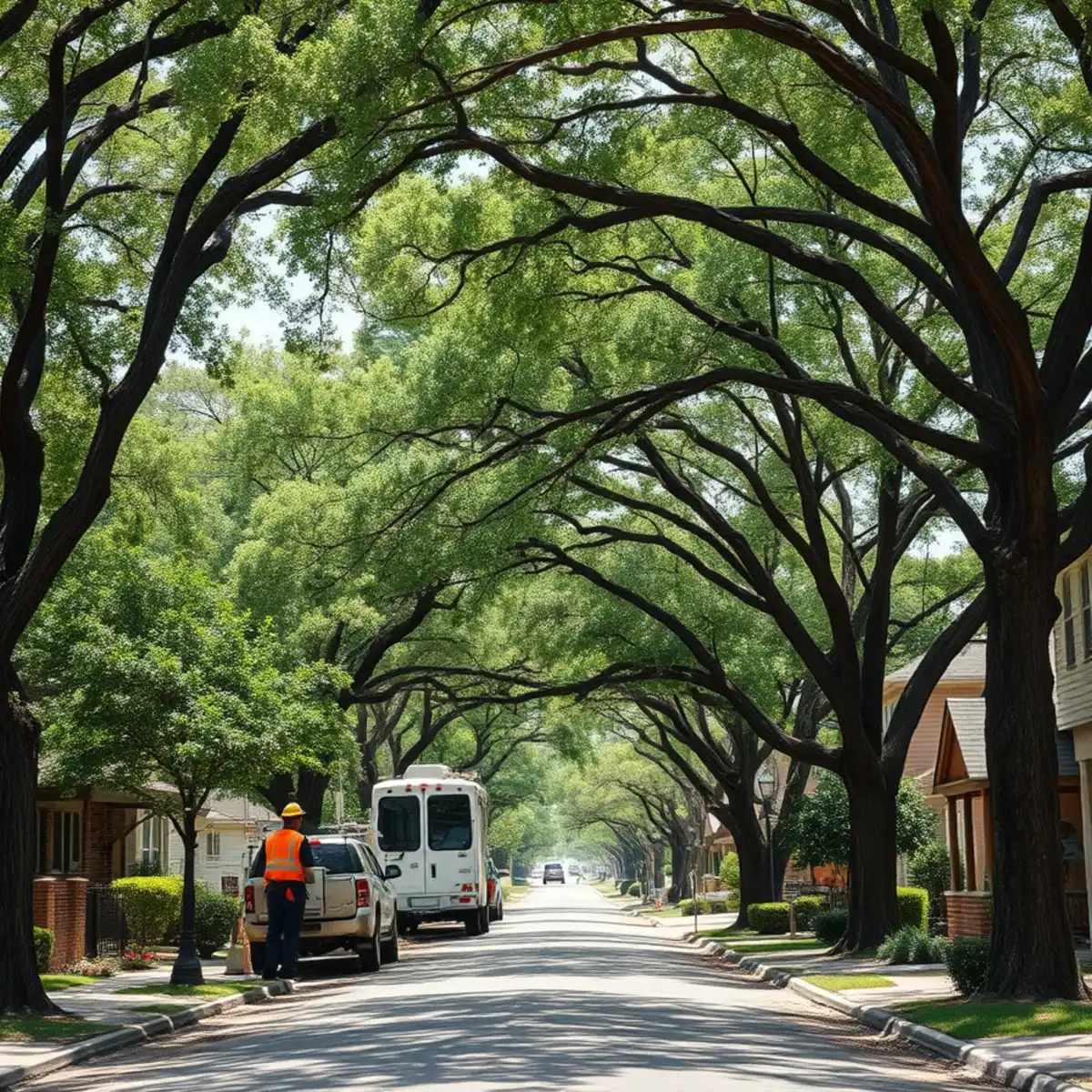 Professional tree care and canopy protection in Haltom City TX