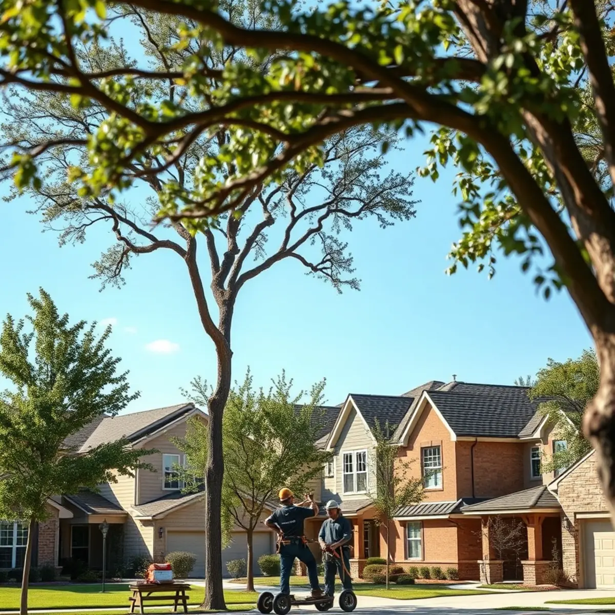 Professional tree care and canopy protection in Midlothian TX