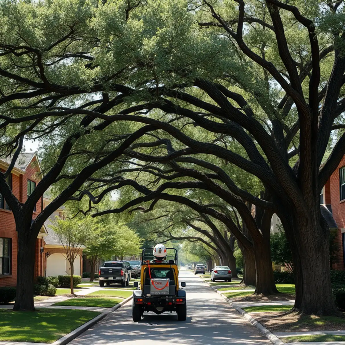 Professional tree care and canopy protection in Plano TX