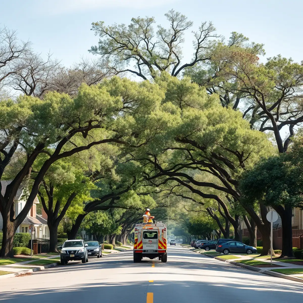 Professional tree care and canopy protection in Richardson TX
