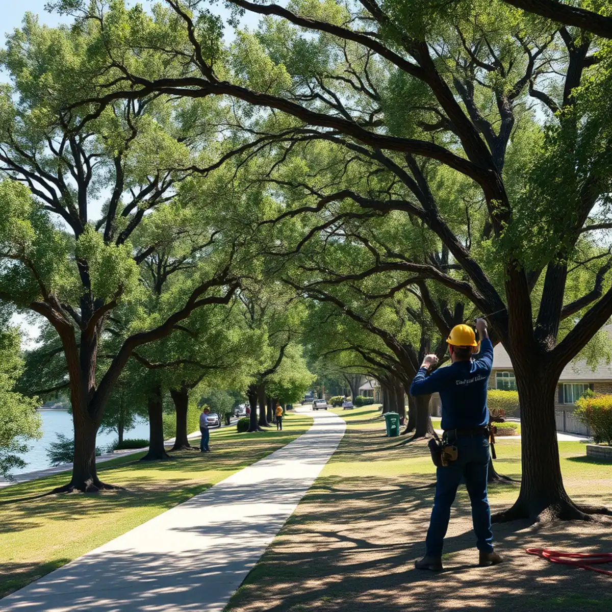 Professional tree care and canopy protection in Shady Shores TX
