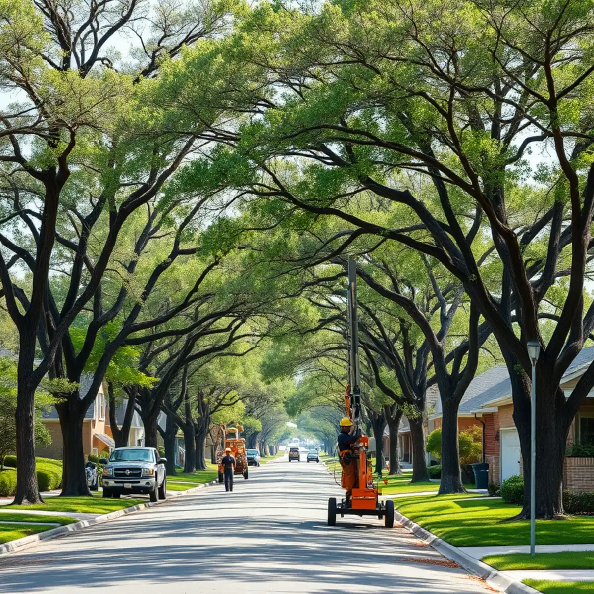 Professional tree care and canopy protection in The Colony TX