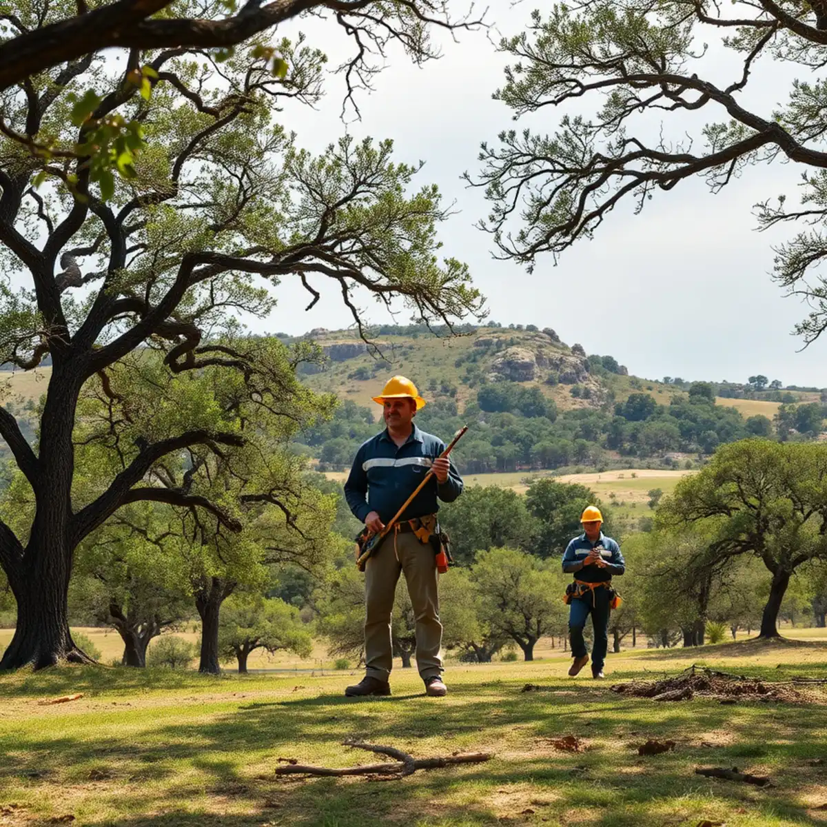 Professional tree care and canopy protection in Weatherford TX